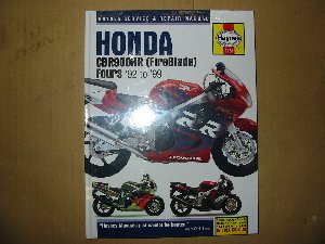 Honda CBR900RR Fireblade workshop manual